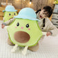 30-80cm Giant Avocado Soft Toys Kawaii Plush Avocado Dolls Kids Girl Pillow Stuffed Fruit Shaped Doll Anti Pressure Cushion