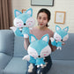 Cute fox stuffed plush toy girl lovely little fox doll super soft fox pillow baby sleeping birthday gift 2 color
