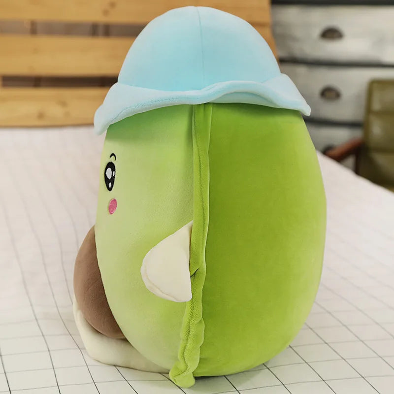 30-80cm Giant Avocado Soft Toys Kawaii Plush Avocado Dolls Kids Girl Pillow Stuffed Fruit Shaped Doll Anti Pressure Cushion