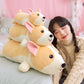 Nice 1pc 40cm-80cm Lying Corgi Dog Plush Toys Stuffed Cute Puppy Animal Doll Soft Long Sleep Pillow Cushion Kids Girls Gift